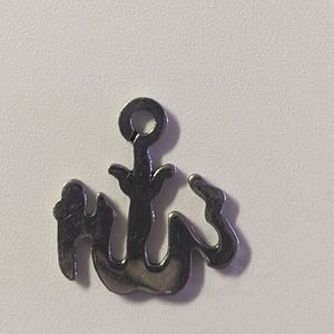 Stainless Steel Silver Tone Allah Pendant